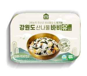 유기농산나물비빔밥 215g