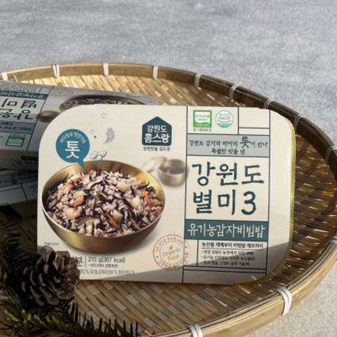 유기농 감자 비빔밥 215g