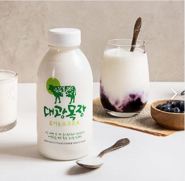 대광목장 유기농플레인요거트 500ml 5/20입고