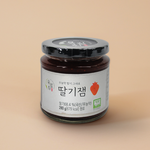 무농약 딸기잼_(280g/병)