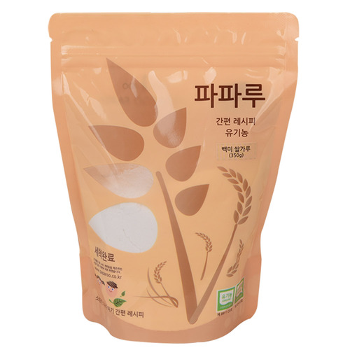 유기농 (초기) 백미가루_(350g/봉)