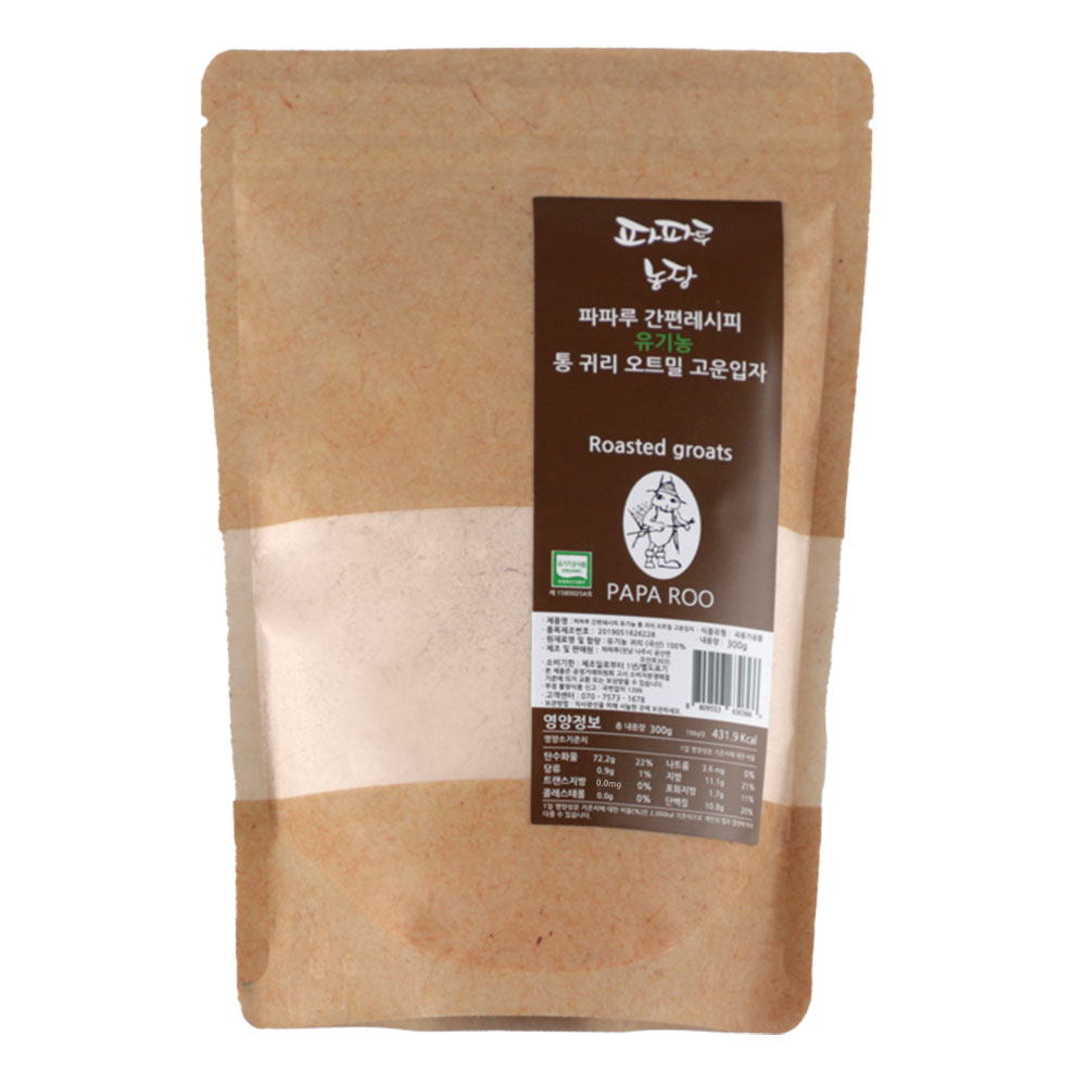 유기농 (초기) 오트밀가루_(300g/봉)
